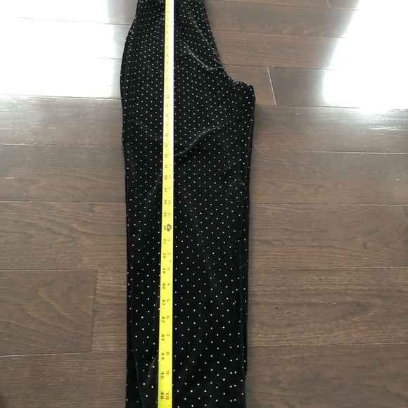 Amanda Uprichard velvet with gold studs jumpsuit. Small - Picture 5 of 10